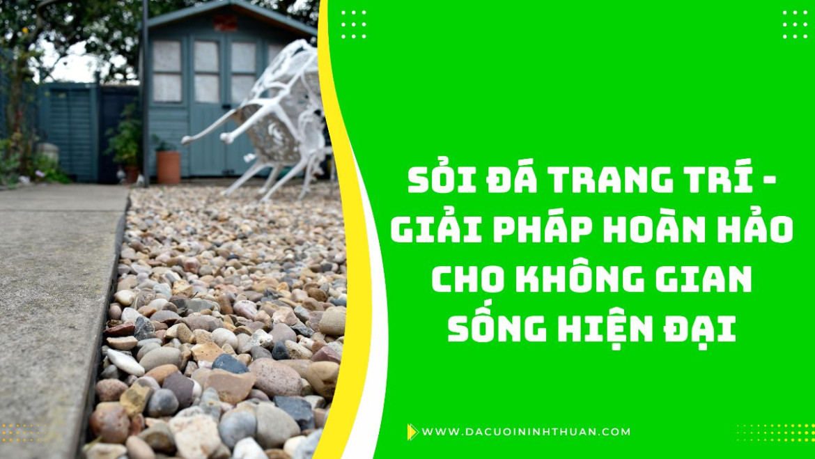Sỏi Đá Trang Trí - Giải Pháp Hoàn Hảo Cho Không Gian Sống Hiện Đại